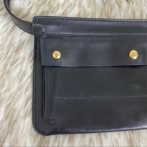 Burberry Black Leather Slim Belt Bag / Mini Bag / Shoulder Bag - Picture 6 of 13